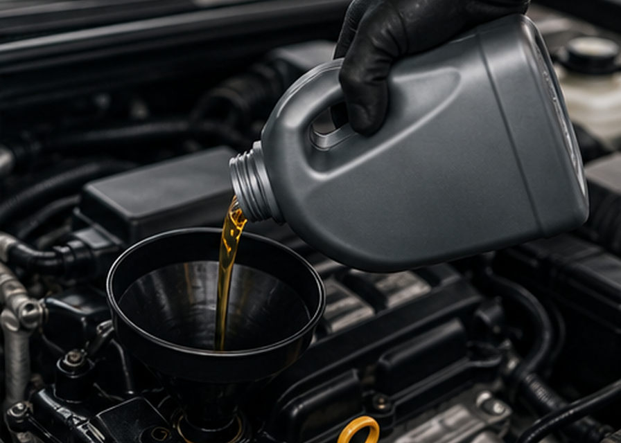 Oil change quick service