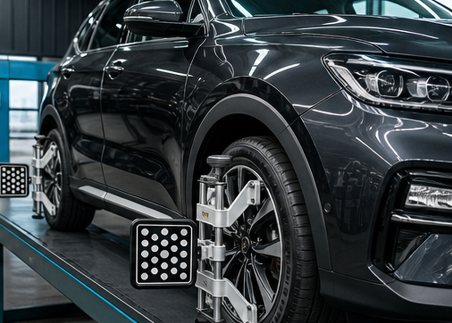 Wheel alignment equipment